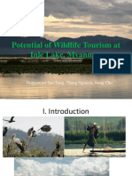 Potential of Wildlife Tourism at Inle Lake, Myanmar