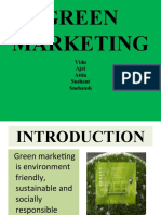 Green Marketing: Vidu Ajai Attin Sushant Snehansh