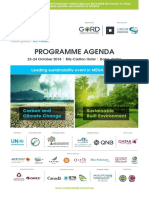 Programme Agenda: Leading Sustainability Event in MENA Region