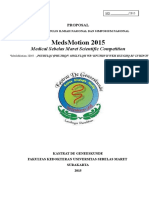 Proposal Kegiatan Medsmotion 2015 - FK Universitas Sebelas Maret Surakarta