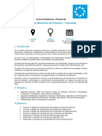 Temario - Sistemas Eléctricos de Potencia - Avanzado