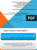 Posisi Dipasar Indonesia Dan Internasional