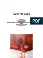 Cord Prolapse