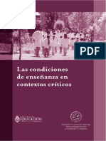 2.M. S. Serra & E. Canciano- Las Condiciones de Enseñanza en Contextos Críticos