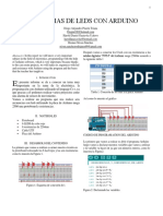 LEDs con Arduino
