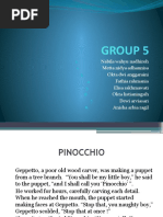 Pinocchio Play Script Adaptation | PDF | Pinocchio