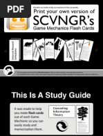 Print Your Own Version of SCVNGR's Game Mechanics Flash Cards