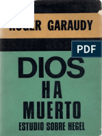 Garaudy Roger - Dios Ha Muerto - Estudio Sobre Hegel.pdf