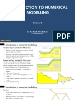 Introduction To Numerical Modelling: Workshop II