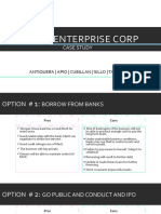 Merit Enterprise Corp: Case Study