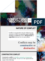 Ch11 Conflict and Negotiation