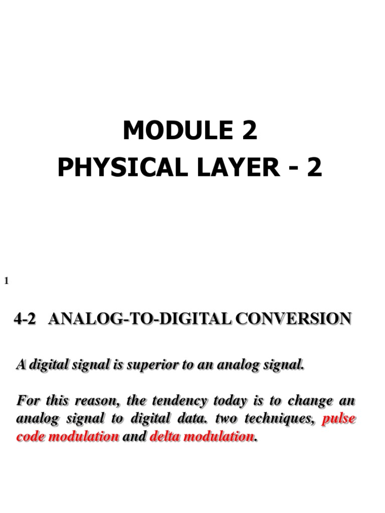 PCM: Sampling and Encoding Techniques | PDF | Sampling (Signal ...