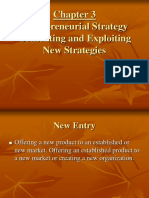 Entrepreneurial Strategy Generating and Exploiting New Strategies