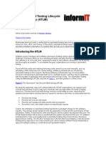 The Automated Testing Lifecycle Methodology