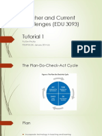 Teacher and Current Challenges (EDU 3093) Tutorial 1: Pui Enn Pricilla PISMP BI (SK) January 2014 (U)