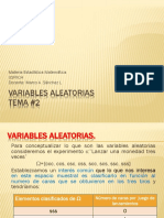 Tema 2 VARIABLES ALEATORIAS PDF