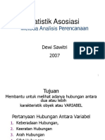 Statistik Asosiasi PDF