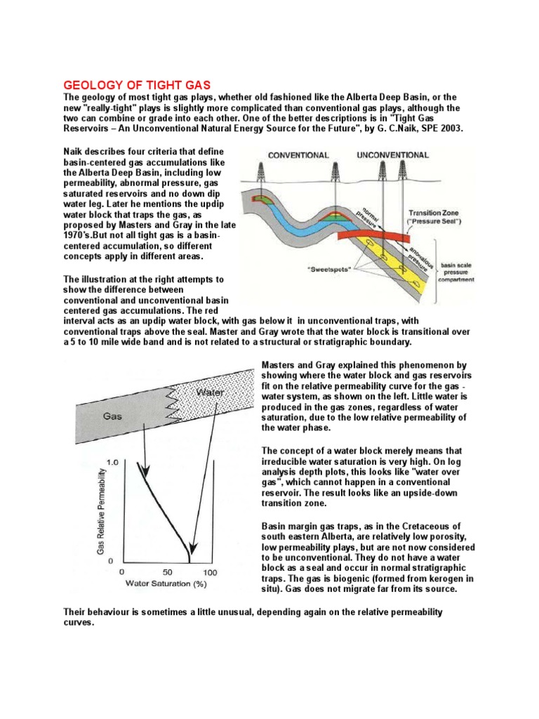 Tight Reservoir | PDF | Petroleum Reservoir | Porosity