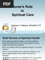 FICA Spiritual Assessment Tool Guide | PDF | Lifestyle