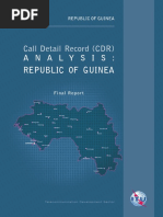 Guinea CDR Analysis