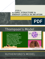 Atomic Structure & Energy Levels in An Atom