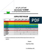 المعهد الاسلامى السلفى الحيدر (Jadwal Piket)