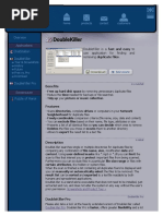 DoubleKiller - Find and Remove Duplicate Files (Big Bang Enterprises) PDF