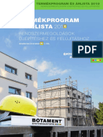 Termekprogram Es Arlista 2018 2 PDF
