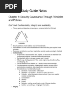 CISSP Study Guide Notes