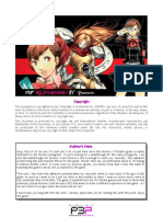 Walkthrough Persona 3 Portable PDF