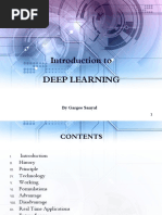 Introduction To Deep Learning: by Gargee Sanyal