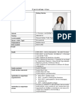 Curriculum Vitae Marina