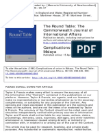 The Round Table Volume 42 Issue 165-168 1951 (Doi 10.1080 - 00358535108451760) - Races and Parties in Malaya