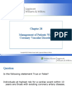 Management of Patients With Coronary Vascular Disorders