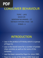 Consumer behaviour 