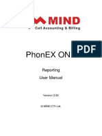PhonEX ONE 3.00 Reporting User Manual PDF