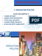 Bisnis Internasional Kekuatan Hukum Kelompok 5