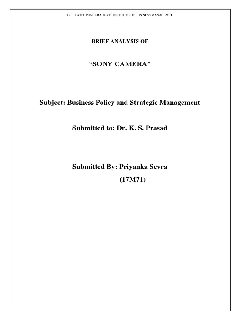 Sony Camera | PDF | Digital Single Lens Reflex Camera | Videotape