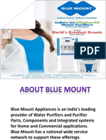 Blue Mount Alkaline RO+UV+UF Water Purifier