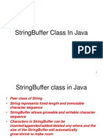 StringBuffer Class Examples
