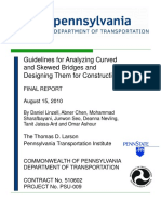 Guidelines For Analyzing Curved and Skewed Bridges PDF