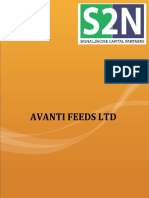 AVANTI FEEDS LTD: Shrimp Feed Leader Targets $1B Revenue by 2022
