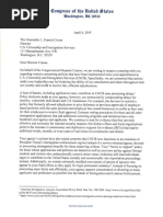 Hispanic Caucus letter