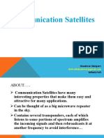 Communication Satellites: Shashwat Shriparv Infinitysoft