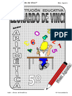 4. Agosto – Aritmética – 5to