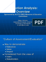 Collection Analysis:: Sponsored by ALCTS CMDS Measures & Education Committees