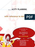 Capacity Planning - Ach
