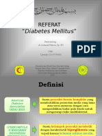"Diabetes Mellitus": Referat