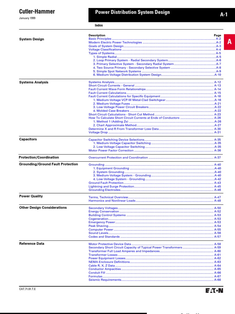 Power Distribution System Design | PDF | Electrical Substation ...