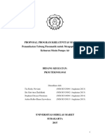 PKM 2018 PIMNAS - Publish - Lampiran PT Dan Judul